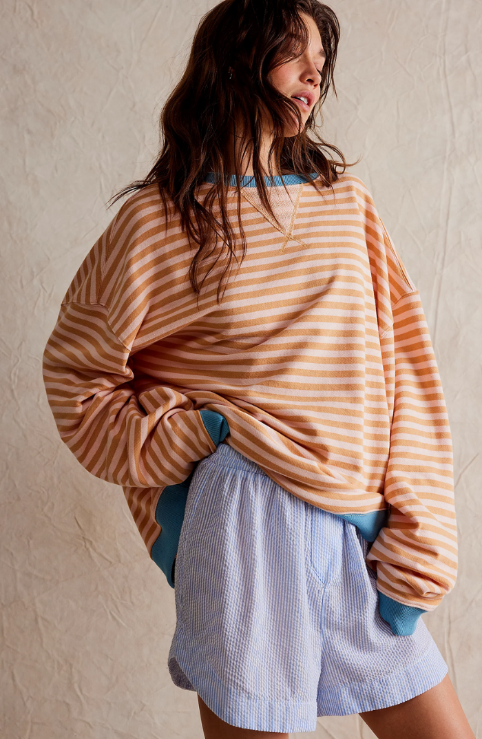 MAGALIE™ | Striped Oversized Sweater