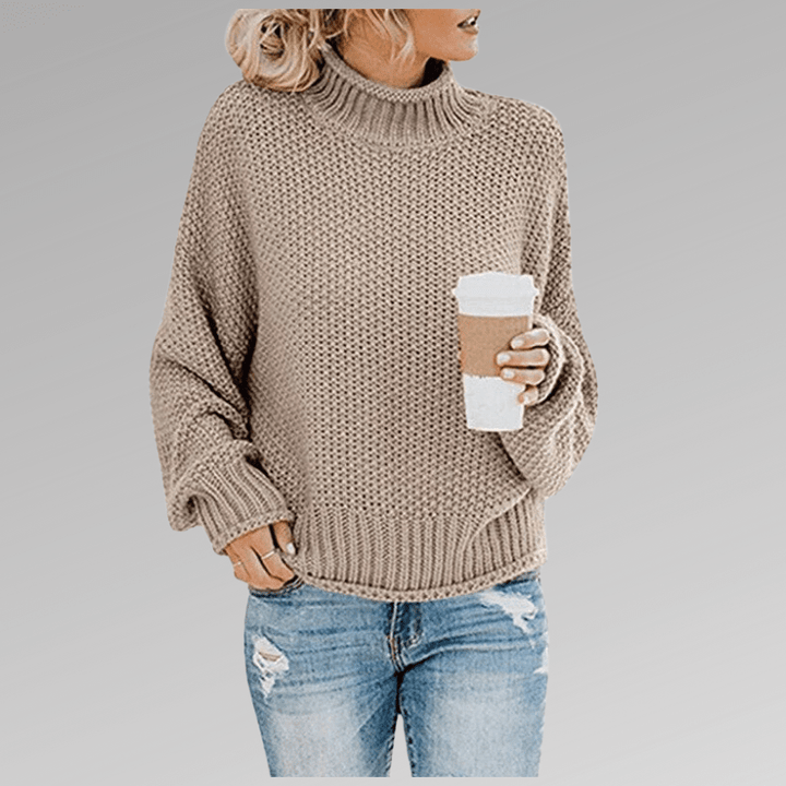 MILLIE™ | High neck knitted sweater