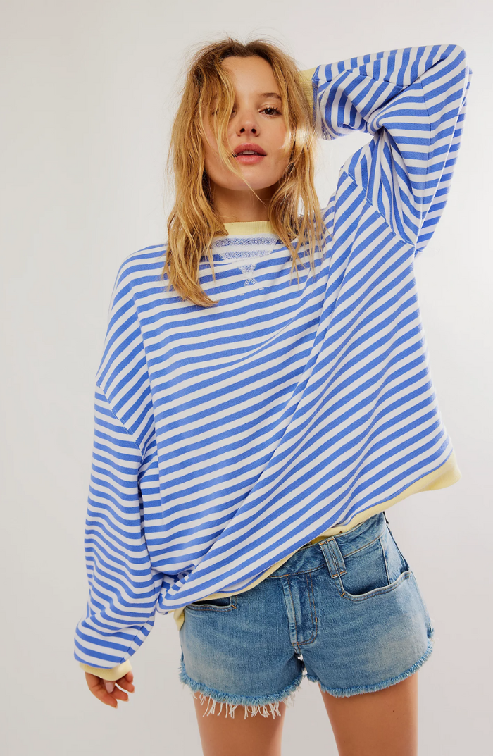 MAGALIE™ | Striped Oversized Sweater