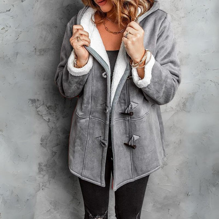 SHELVY™ | Plush Hooded Coat