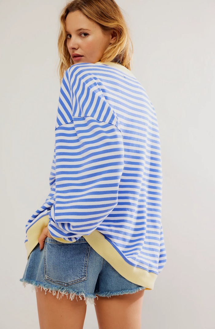 MAGALIE™ | Striped Oversized Sweater