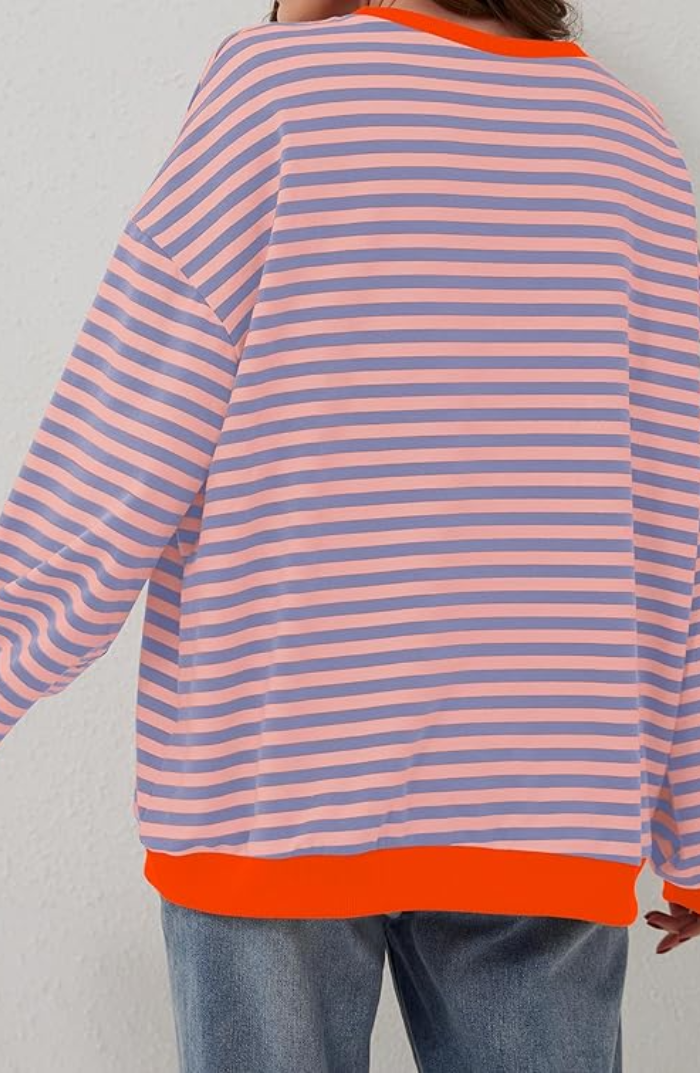 MAGALIE™ | Striped Oversized Sweater