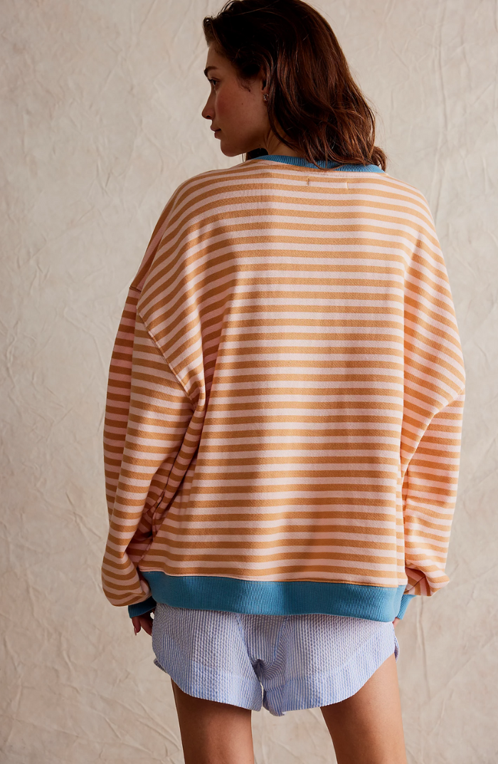 MAGALIE™ | Striped Oversized Sweater