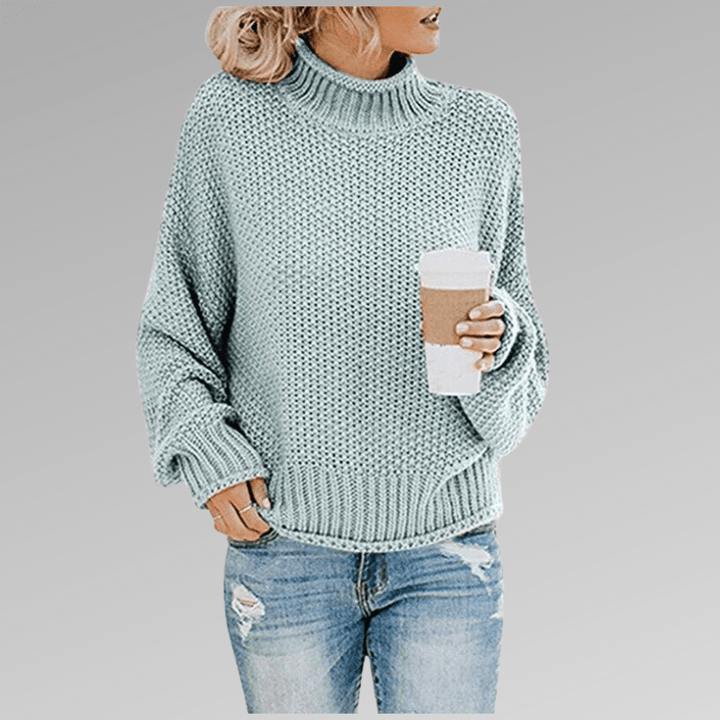 MILLIE™ | High neck knitted sweater