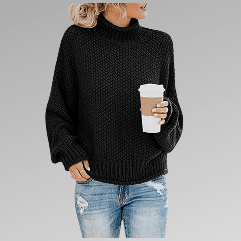 MILLIE™ | High neck knitted sweater