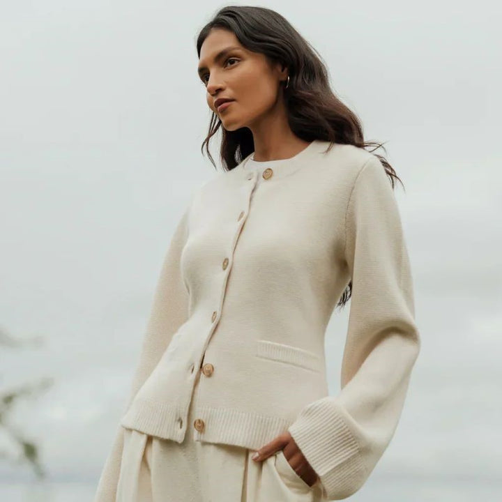 MARGERY™ | Elegant Wool Cardigan