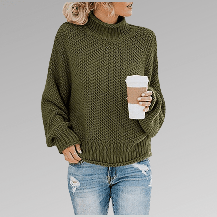 MILLIE™ | High neck knitted sweater