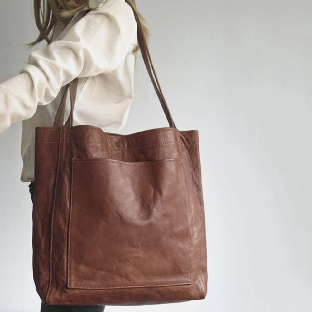 JOYA™ | Classic Leather Tote Bag