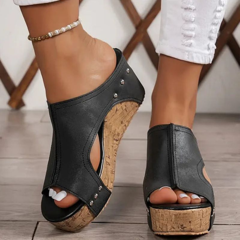 DONA™ | Chic wedge sandals