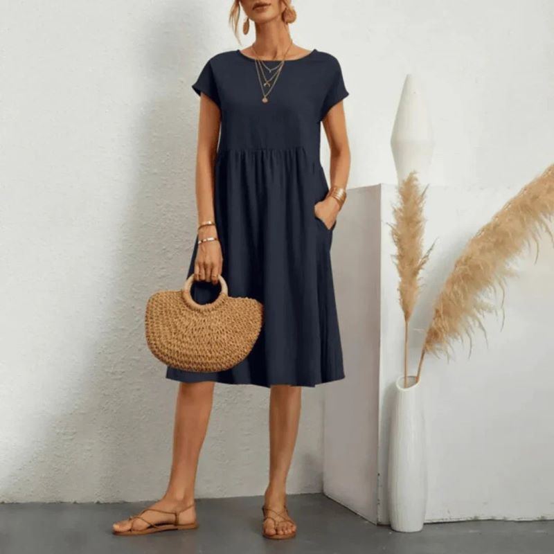 ADELINE™ | Chic cotton dress