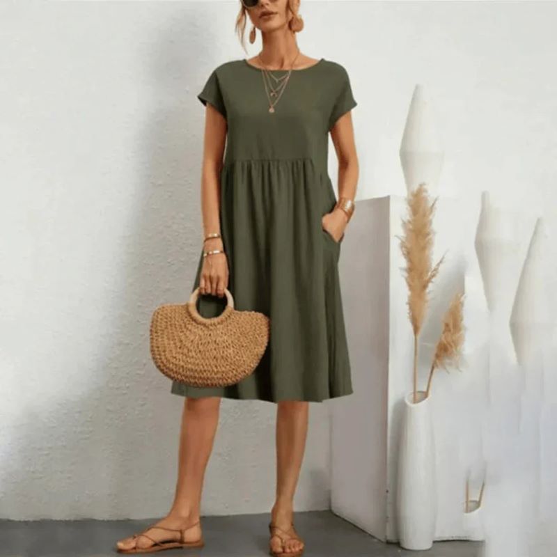 ADELINE™ | Chic cotton dress