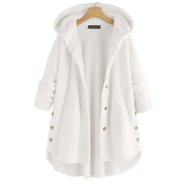 CATHARINA™ | Cozy Hooded Plush Coat