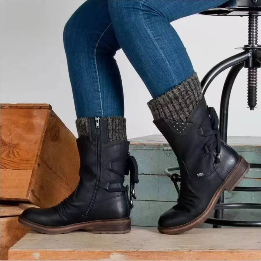 LISE™ | Cozy Mid-Calf Weatherproof Boots