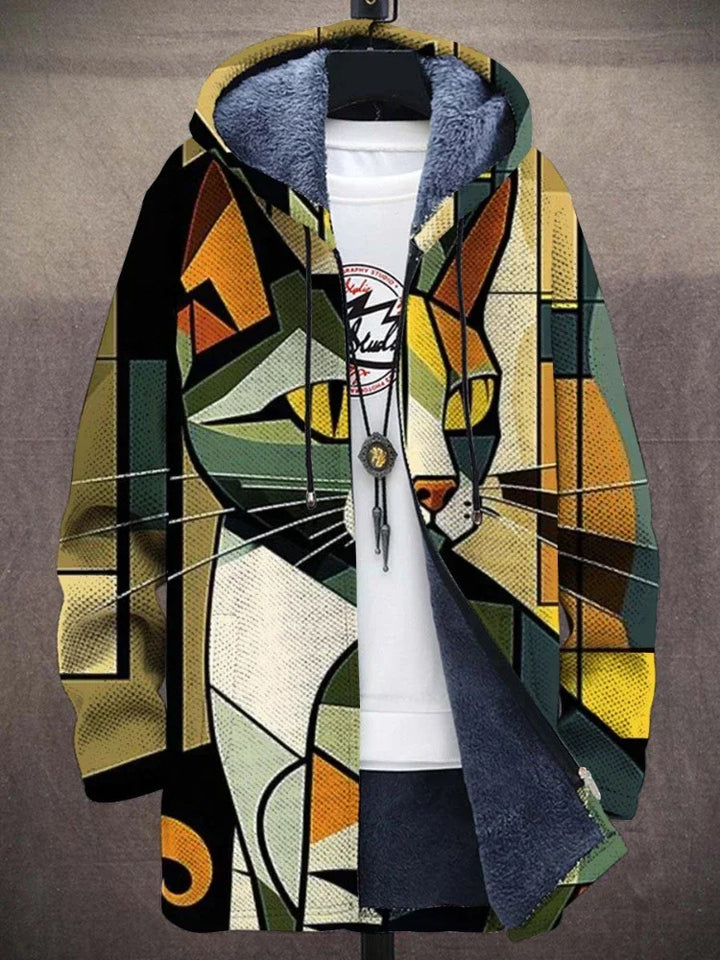 LENNOX™ | Bold Artistic cat design jacket