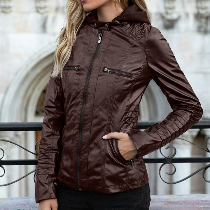 CASSIE™ | Premium Leather Coat