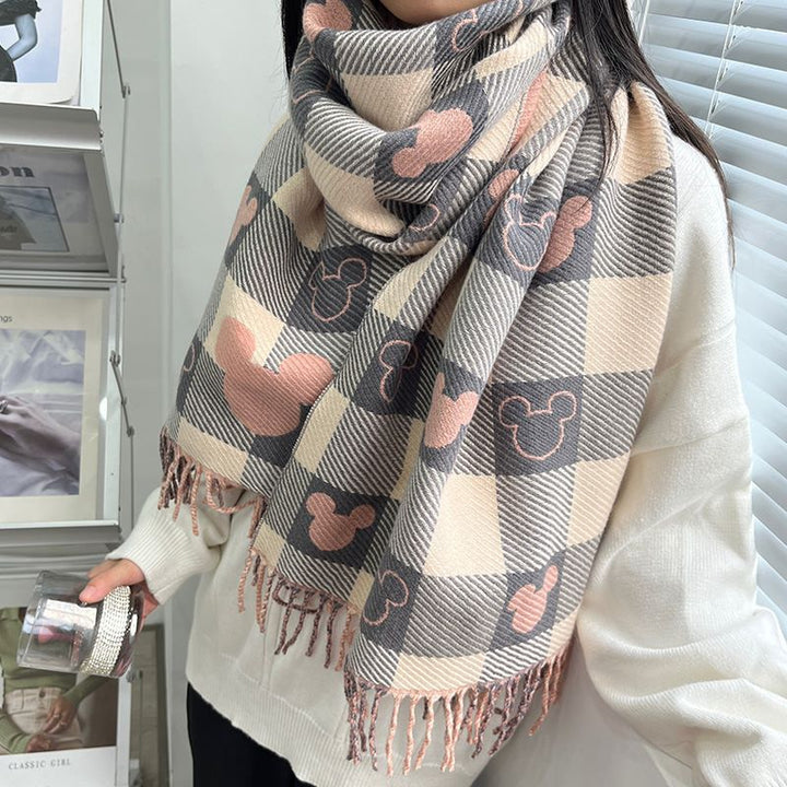 ALINA™ | Cozy fleece scarf