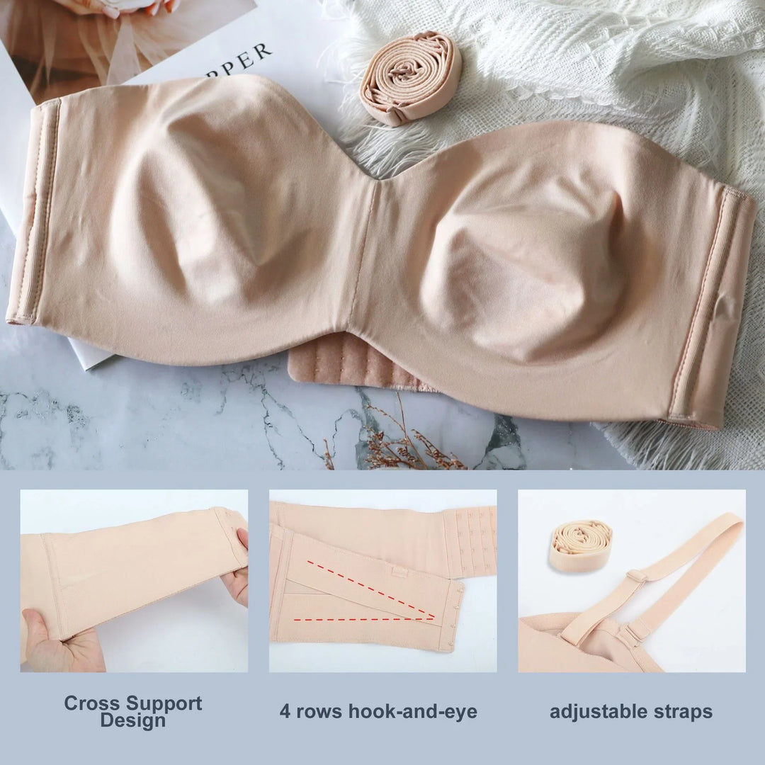 LUCY™ | Revolutionary Non-Slip Convertible Bandeau Bra