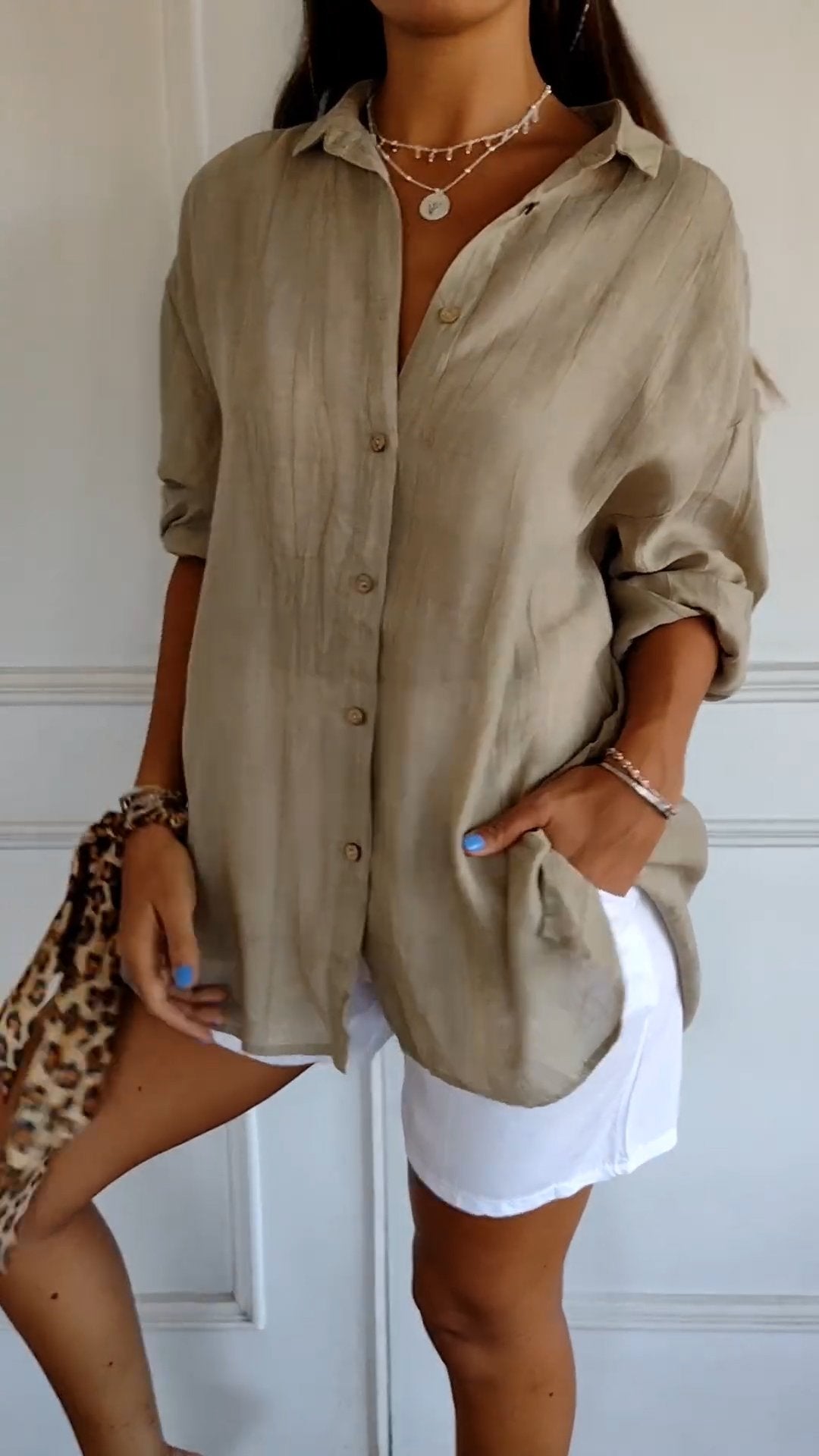 CHARLENE™ | Casual Oversized Blouse