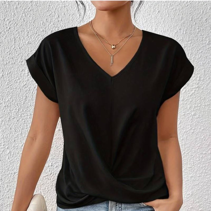 AUDREY™ | V-neck top