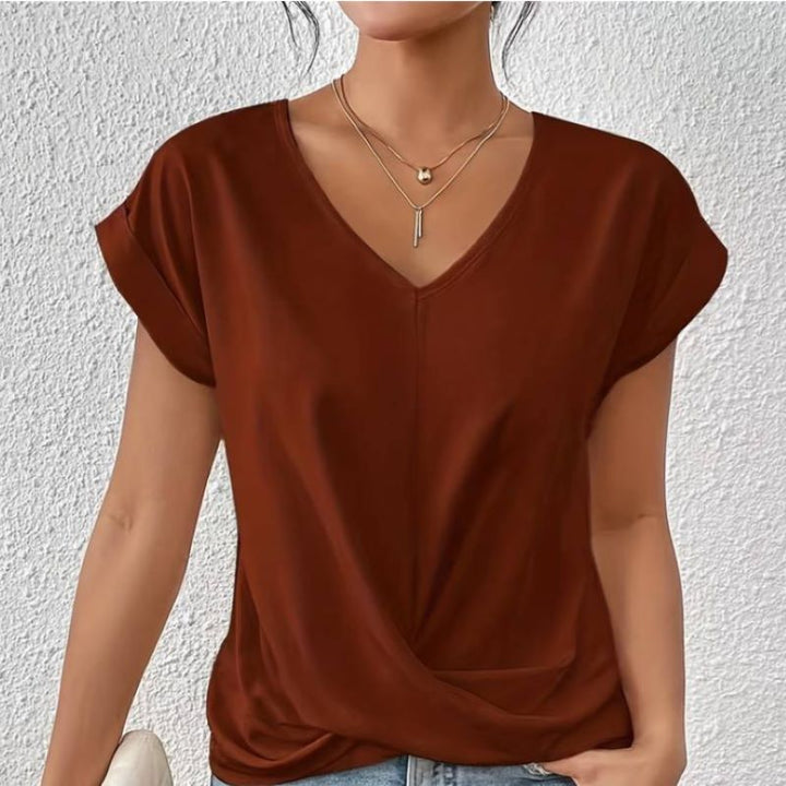 AUDREY™ | V-neck top