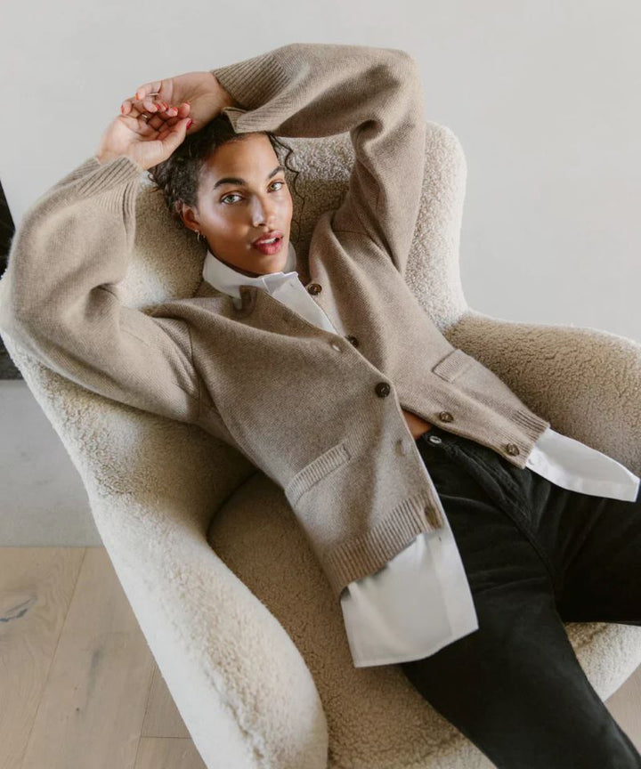 MARGERY™ | Elegant Wool Cardigan