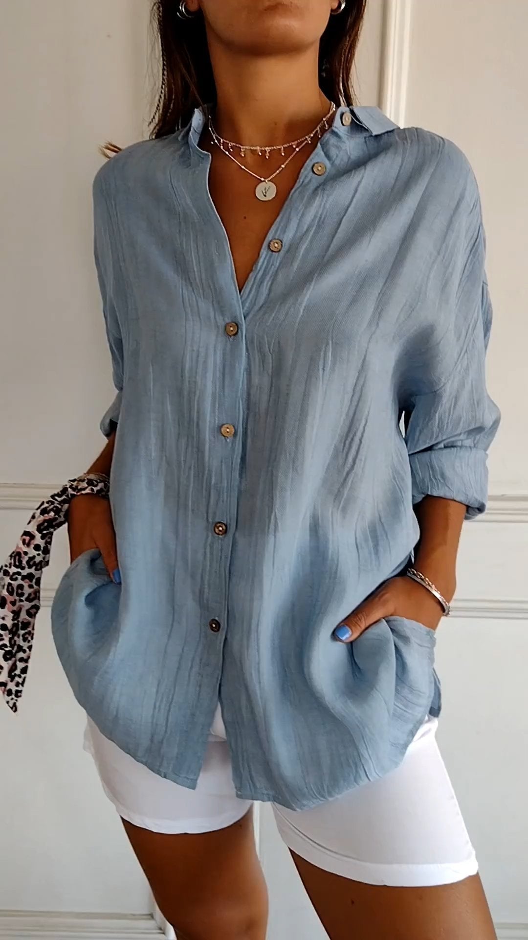 CHARLENE™ | Casual Oversized Blouse