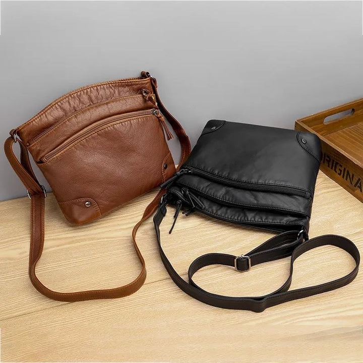 EMMA™ | Elegant Leather Crossbody Bag