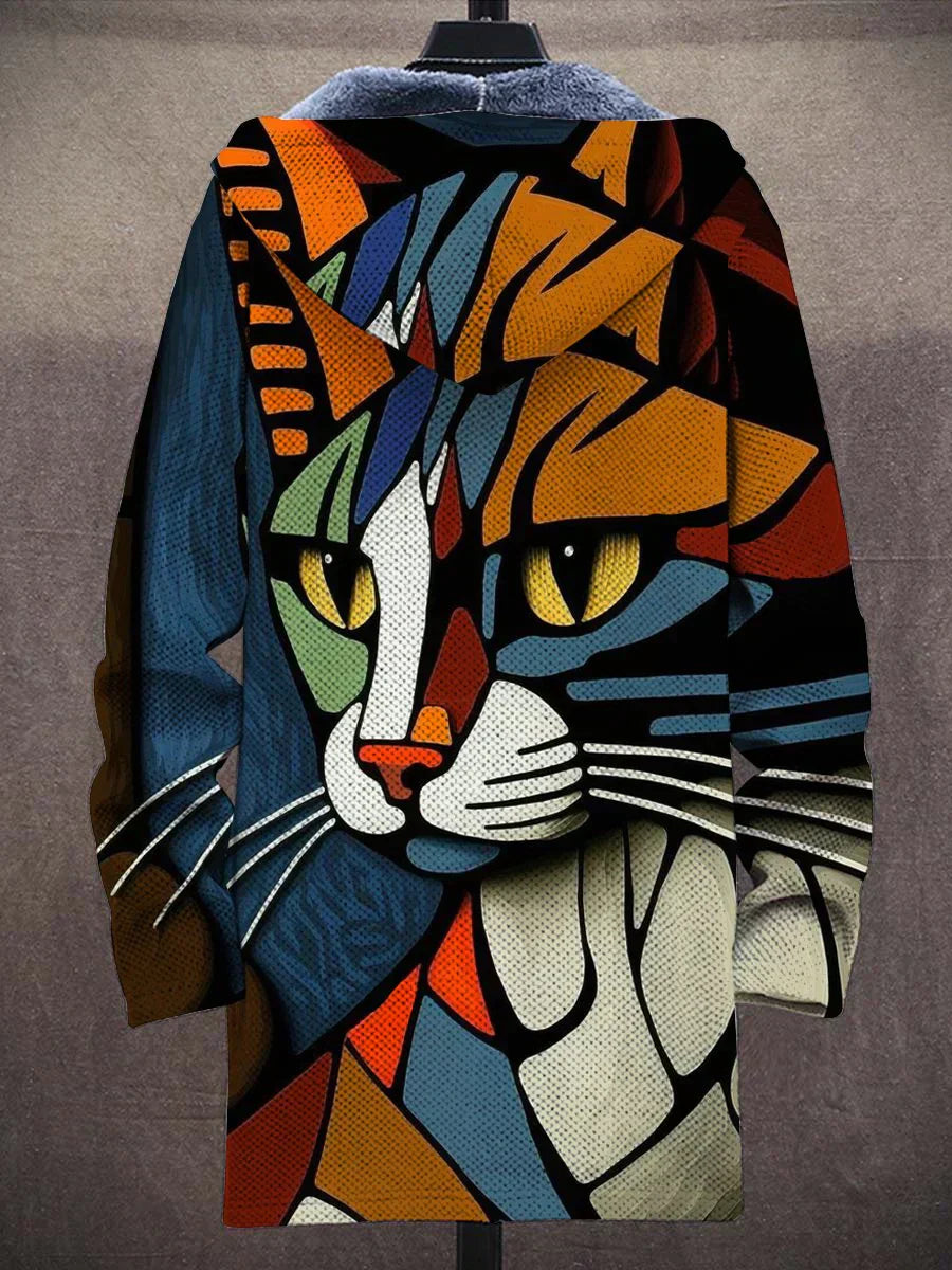 LENNOX™ | Bold Artistic cat design jacket