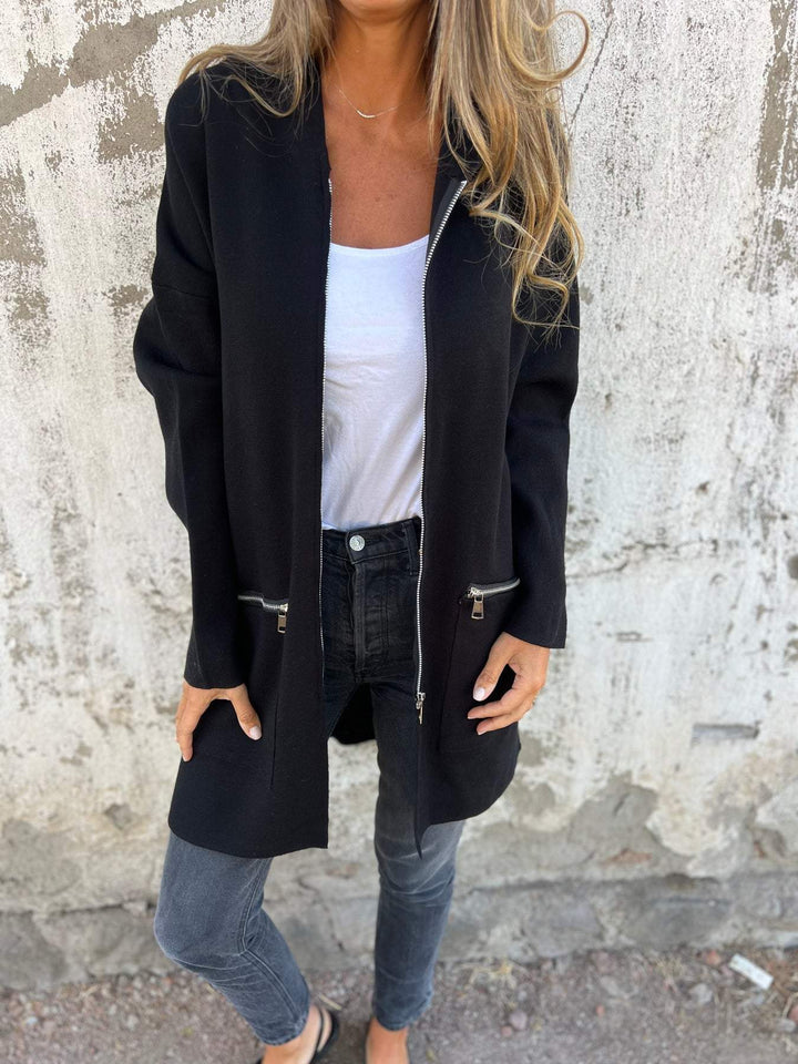 OLIVIA™ | Long Hooded Cardigan