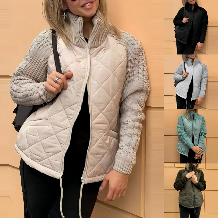 ALAINA™ | Quilted Knit Jacket