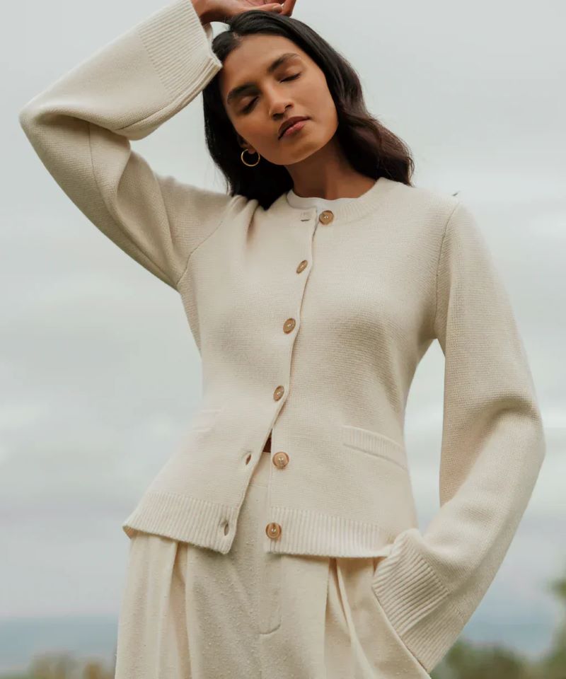 MARGERY™ | Elegant Wool Cardigan