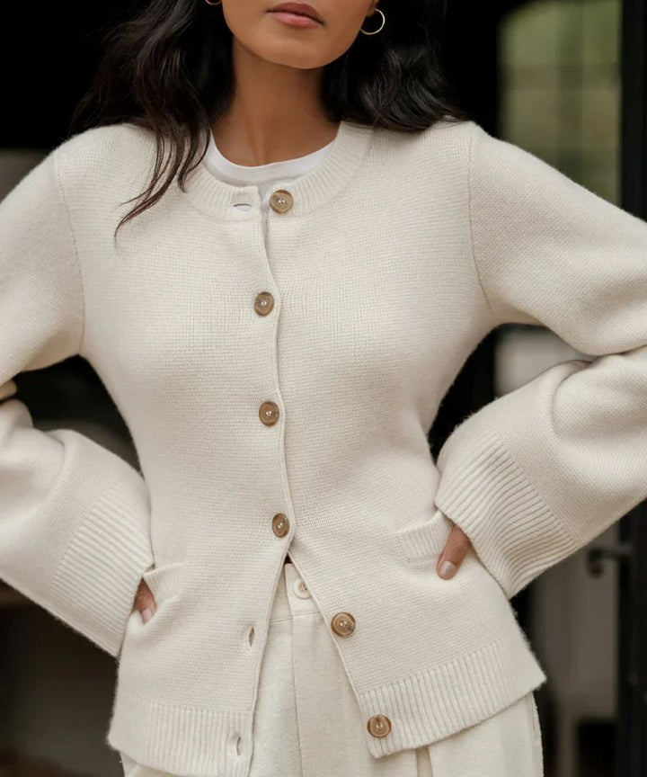 MARGERY™ | Elegant Wool Cardigan