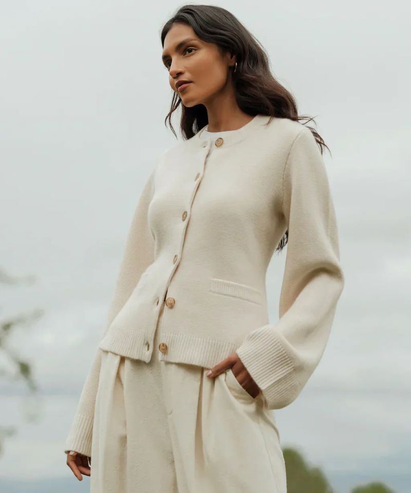 MARGERY™ | Elegant Wool Cardigan