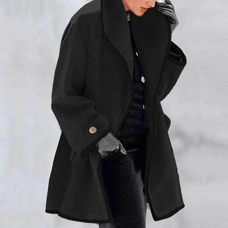 CHERYL™ | Chic Open-Front Coat